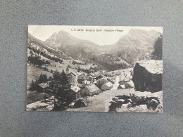 Simpion Dorf - Simplon Village Carte Postale Postcard - Autres & Non Classés