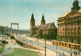 72771476 Budapest Elisabethbruecke Mit Kirche Budapest - Hungary