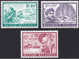 BELGICA 1966 - BELGIQUE - BELGIUM - EXPEDICION ANTARTICA - YVERT Nº 1391/1393** - Expediciones Antárticas