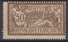 TIMBRE FRANCE MERSON N° 120 NEUF * GOMME LEGERE TRACE CHARNIERE - COTE 125 € - 1900-27 Merson