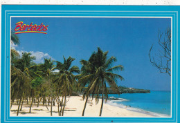 BARBADES. . BARBADOS ( ENVOYE DE). " BEACH AT SAM LORD'S CASTLE ST .PHILIP ". ANNEE 1995 + TEXTE + TIMBRE - Barbades