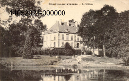 DOMÈVRE-sur-VÉZOUVE. Cpa   -  Le Château.    (scans Recto-verso) - Andere & Zonder Classificatie