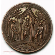 Médaille Première Communion 18.. Par Arthur Martin C. ANGER - Monarchia / Nobiltà