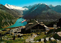 72770990 Olpererhuette Berghaus Zillertaler Alpen Bergsee Olpererhuette - Sonstige & Ohne Zuordnung