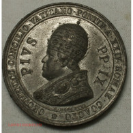 Ancienne Médaille PIUS IX, CONVENERVNT: APOSTOLI ET SENIORES - Monarchia / Nobiltà