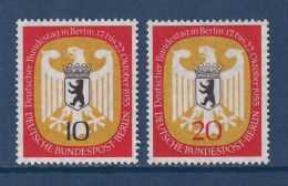 Allemagne Berlin - YT N° 114 Et 115 ** - Neuf Sans Charnière - 1955 - Unused Stamps