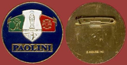 ** LOT  2  BROCHES  PELLEGRINAGGI  PAOLINI ** - Religión & Esoterismo