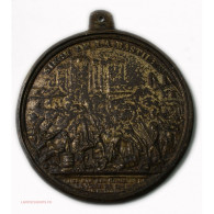 Rare Médaille Uniface Siège De La Bastille 1789 Paris Par ANDRIEU - Adel