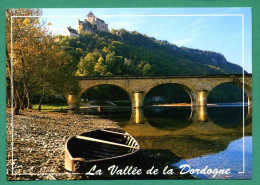 24 Castelnaud Château ( Belle Barque De La Dordogne, Pont ) - Autres & Non Classés