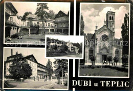 72770255 Dubi Teilansichten Kirche Dubi - Czech Republic