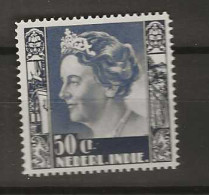 1938 MH Nederlands Indië NVPH 260 Watermerk Ringen - Indes Néerlandaises