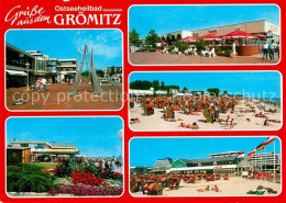 72770120 Groemitz Ostseebad Strandpromenade Strand Hotel  Brenkenhagen - Grömitz