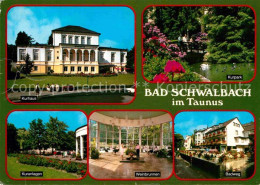 72770115 Bad Schwalbach Kurhaus Kuranlagen Weinbrunnen Badweg Kurpark Bad Schwal - Bad Schwalbach