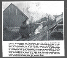 1981  -  TRAFIC EN GARE DE BONFOL EN 1943 . 4B137 - Ohne Zuordnung