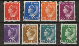 1941 MH Nederlands Indië NVPH 274-81 - Netherlands Indies