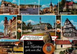 72770059 Herbstein Lauterbach Hoherodskopf Wildpark Gedern Laubach Schloss Moose - Andere & Zonder Classificatie