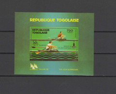 Togo 1980 Olympic Games Moscow, Rowing Gold S/s MNH -scarce- - Summer 1980: Moscow
