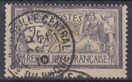 TIMBRE FRANCE MERSON 2Fr VIOLET N° 122 BELLE OBLITERATION CHOISIE - COTE 90 € - 1900-27 Merson