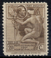 BELGIE 1922 - TEN VOORDELE VAN OORLOGSINVALIDEN - N° 189 - MNH** - 1922-1927 Houyoux