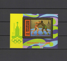 Togo 1980 Olympic Games Moscow, Wrestling Gold S/s MNH -scarce- - Verano 1980: Moscu