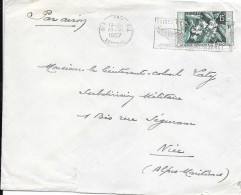 Sur Lettre De 1957 Afrique Occidentale Française - Cartas & Documentos