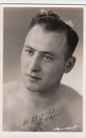 Boxe - Boxeur - Carte Photo 1943  - Photo ZANOLI  Liège 08200 - Sporten