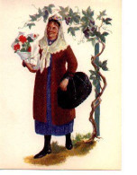 Postal Dibujo Antiguo. Mujer . 7-648 - Ohne Zuordnung