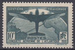 FRANCE CONQUETE ATLANTIQUE SUD N° 321 NEUF * GOMME TRACE CHARNIERE - COTE 375 € - Unused Stamps