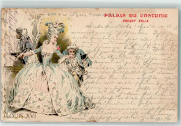 39292409 - Palais Du Costume - Projet Felix - Louis XVI - Handkuss Lithographie - Mode