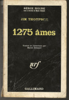 SÉRIE NOIRE, N°1000: "1275 âmes" Jim Thompson,  1ère édition Française 1966,  (voir Description) - Série Noire