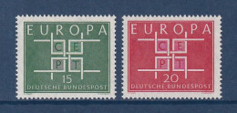 Allemagne Fédérale - YT N° 278 Et 279 ** - Neuf Sans Charnière - 1963 - Unused Stamps