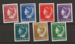 1941 MH Nederlands Indië NVPH 282-88 - Nederlands-Indië