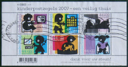 Blok Kinderzegels Child Welfare NVPH 2527  (Mi Block 108 2005 Used Gebruikt Oblitere NEDERLAND NIEDERLANDE / NETHERLANDS - Oblitérés