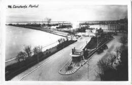 ROMANIA CONSTANTA - THE PORT, SHIPS, BOATS, BUILDINGS, HORSE DRAWN CARRIAGE - Roumanie