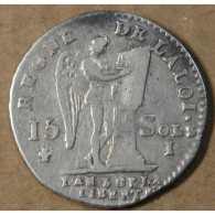 CONVENTION - Louis XVI 15 SOLS 1791 I LIMOGES TTB, Lartdesgents.fr - 1774-1791 Ludwig XVI.