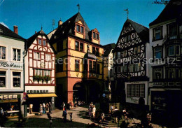 72769016 Bernkastel-Kues Marktplatz Altstadt Fachwerkhaeuser Bernkastel-Kues - Bernkastel-Kues