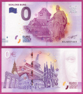 0-Euro XEJG 2017-2 SCHLOSS BURG - Essais Privés / Non-officiels