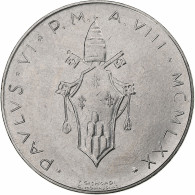 Vatican, Paul VI, 100 Lire, 1970 (Anno VIII), Rome, Acier Inoxydable, SPL+ - Vatican