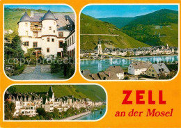 72767594 Zell Mosel Moselpartie Schloss Zell (Mosel) - Altri & Non Classificati