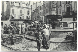 LAGNY - Le Marché, Place De La Fontaine - Lagny Sur Marne