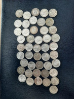 13707509 - Schweiz 46 X 1/2 Franken Bis 1967 Feinheit 835/1000 Silber Feingewicht 96 G - Coins (pictures)