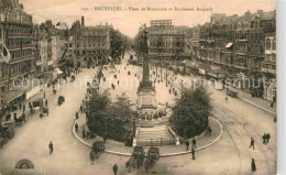 72767058 Bruxelles Bruessel Place De Brouckere Monument Boulevard Anspach  - Andere & Zonder Classificatie