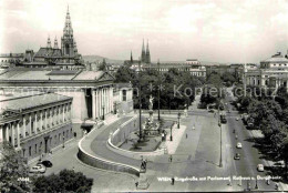 72766547 Wien Ringstrasse Parlament Rathaus Burgtheater Wien - Andere & Zonder Classificatie