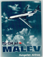 12098609 - Fluglinien Malev Hungarian Airlines TU-134 - Other & Unclassified