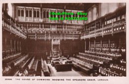 R384930 The House Of Commons Showing The Speakers Chair London. 20588. W. H. Smi - Altri & Non Classificati