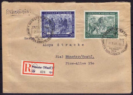 Münster Westfalen R-Brief 1948 Mit SST Droste Hülshoff     (5876 - Briefe U. Dokumente