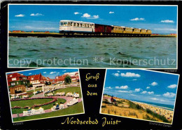 72764566 Juist Nordseebad Inselbahn Kurplatz Strand Juist - Juist