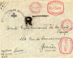 BRESIL. 1941. CRUZ VERMELHA. POUR C.I.C.R. GENEVE (SUISSE).  - Cartas & Documentos