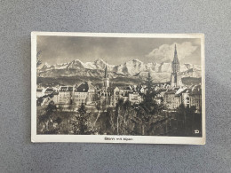 Bern Mit Alpen Carte Postale Postcard - Berna