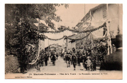 31  MARTRES-TOLOSANE  -  Fêtes De La Trinité - La Procession Traversant La Ville - Sonstige & Ohne Zuordnung